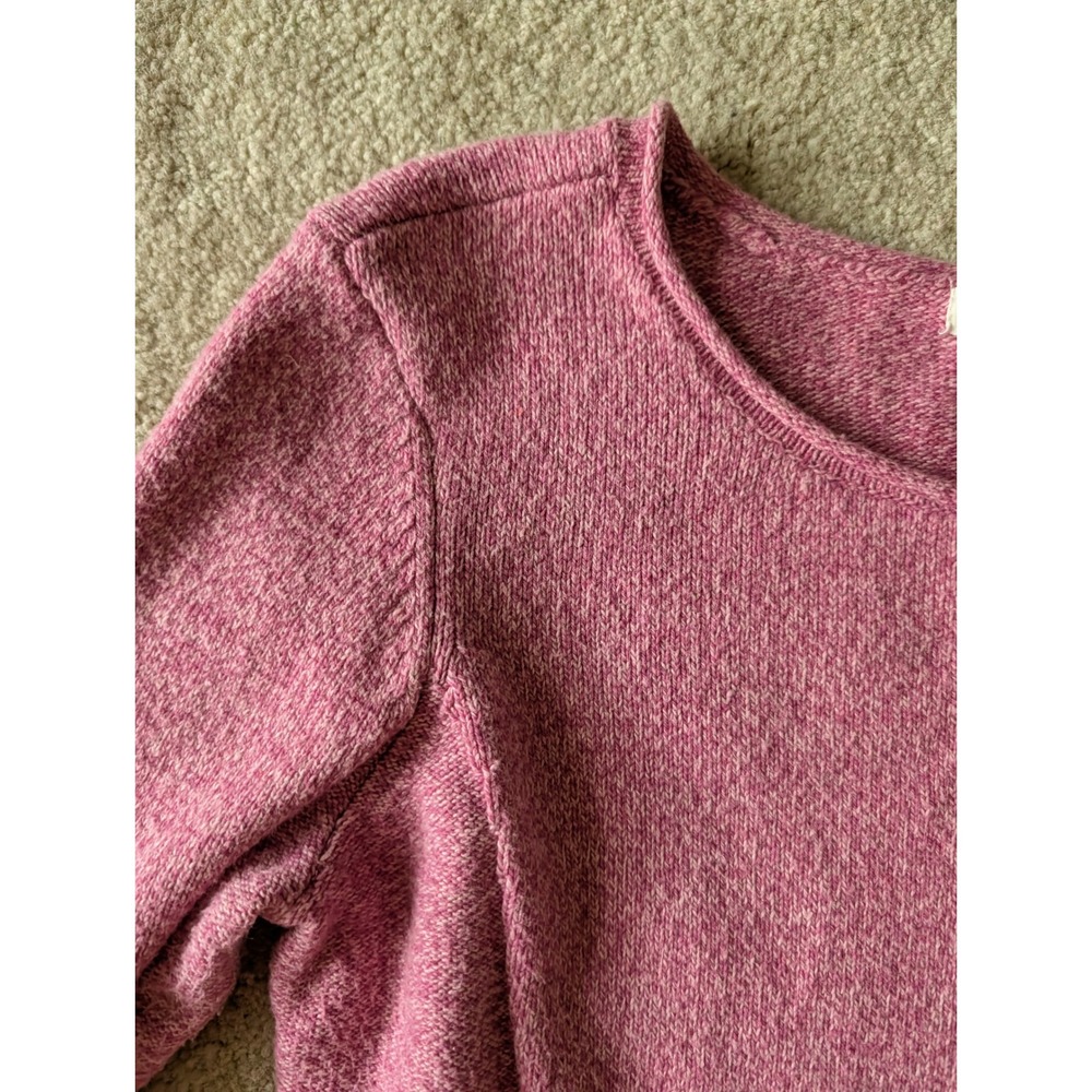 Sundance Women's Homestead Henley Sweater Pink Silk Blend Knit Top- Size S - Picture 5 of 7
